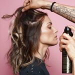 use texture spray on hair